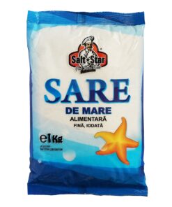 Sare de mare iodata, extrafina la 1kg