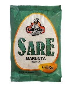 Sare marunta iodata de roca 1kg