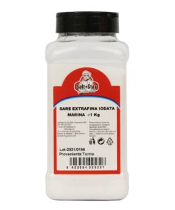 Sare de mare extrafina iodata 1kg